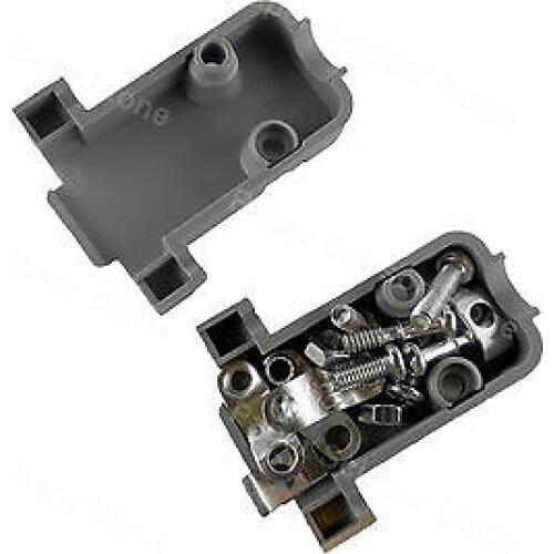 10pcs DB9 D-Sub 9 Pin Plastic Hood Hoods Cover Shell with Screws Set