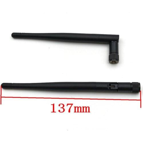 100PCS lot 2.4GHz Omni Directional Dipole Antenna 3dBi WLAN RP-SMA connector wholesale Selling