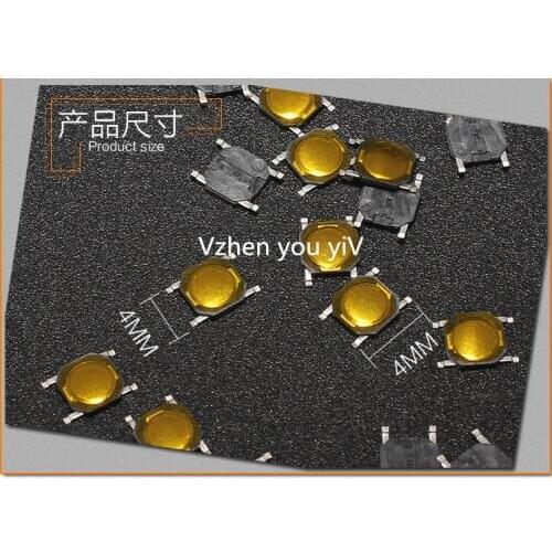 4x4x0.8 mm micro SMD Tact Switch side button switch MP3 MP4 MP5 Tablet PC switch Waterproof RoHS 4*4*0.8mm