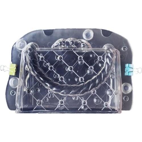 50% Hot Sale Creative 3D Lady Handbag Chocolate Mold Candy Jelly DIY Kitchen Baking Tool