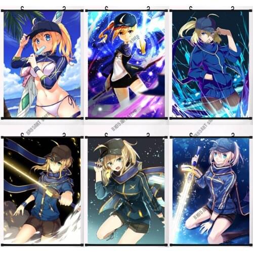 Anime Fate/Grand Order DIY 5D Diamond Painting Full Round Mosaic Diamond Embroidery Picture Home Decoration Cross Stitch Kits