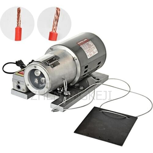 Barrel Type Peeling Twisted Thread Machine Wire Stripping Tool Semi-Automatic Skin Wire Harness Processing Equipment 220V50/60Hz