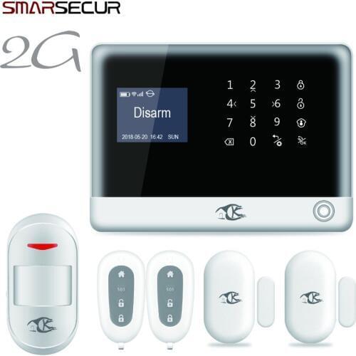 Wireless Home Security WIFI GSM GPRS Alarm system APP Remote Control