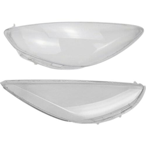 Car Headlight Shell Lamp Shade Transparent Cover Headlight Glass Headlight Lens Cover for Mazda 2 2007-2012