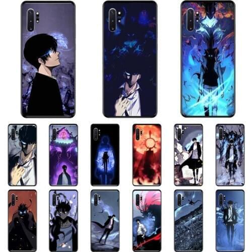 Anime solo leveling Phone Case For Samsung A31 A70 A20E S10 E S20 Plus Note 9 20