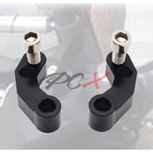 For KAWASAKI ER6N ER-6N 2009 2010 2011 2012 2013 2014-2015 Motorcycle Mirrors Riser Extension Brackets Adapter