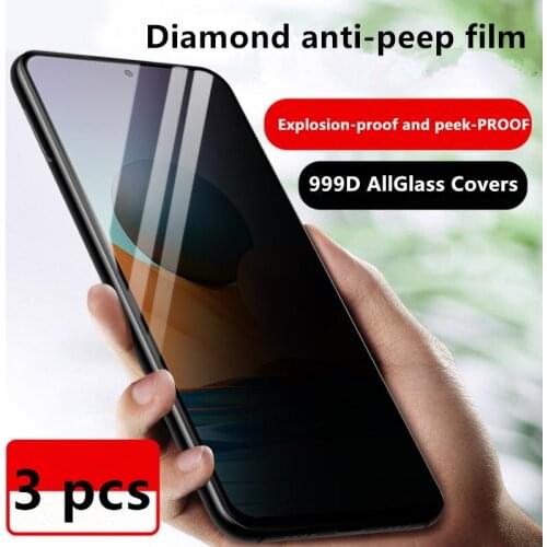 Magtim Private Screen Protectors For Redmi note10 10s 9 8 T 6 7 pro max Anti-spy Tempered Glass For K40 30 20 PRO Privacy Glass