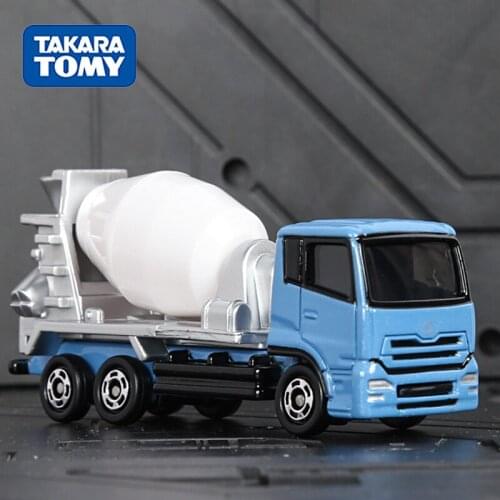 Takara Tomy Tomica Alloy Simulation Model Car Toy Nissan Mixer Truck Decorative Ornaments