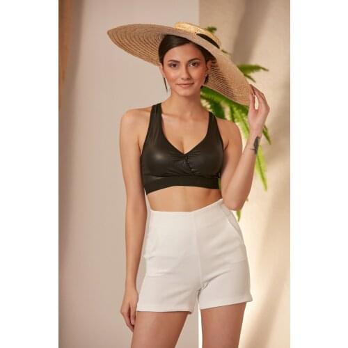 Женские шорты с высокой талией MONAMORE China At AliExpress