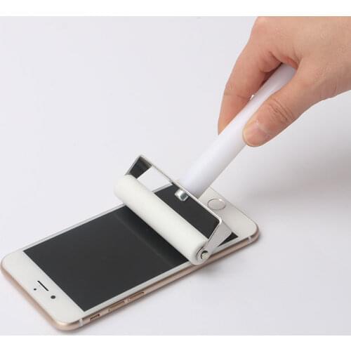 Set Of 7Cm 10Cm Oca Film Roller Anti Static Manual Drum Patch Phone LCD Screen Film Roller To Eliminate Air Bubbles Film Oca