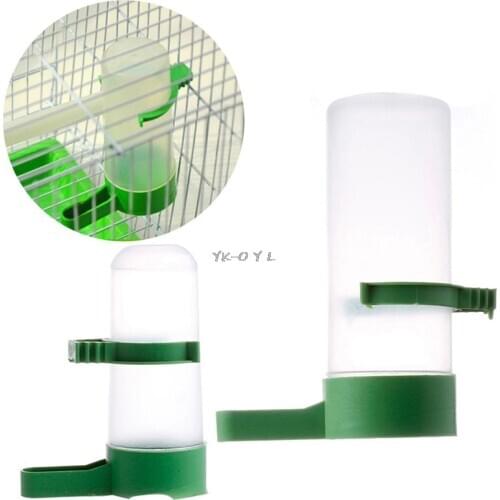 Bird Drinker Water Feeder Waterer for Aviary Budgie Finches Canary Anti Algae S/L