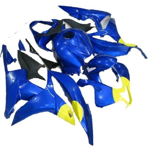 Blue Yellow Injection For HONDA CBR 600 RR CBR600 RR 2007 2008 CBR600RR CBR 600RR 600F5 CBR600F5 F5 07 08 OEM Fairings