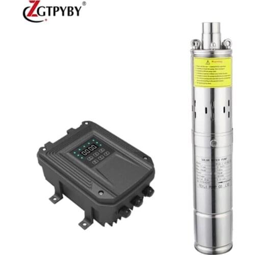 24V 36V 48V 72V solar pump in agriculture irrigation economical deep well solar pump kit solar water pumps submersible deep