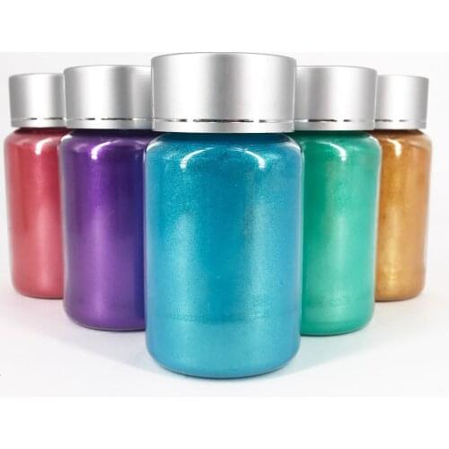 High quality Natural Pearlescent Mica Powder Epoxy Resin Dye Pearl Pigment Resin Glue Pigments nail glitter