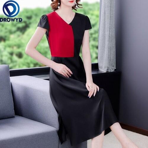 2021 New Summer Vintage Boho Beach Midi Dress for Women V-neck Short Sleeve Long Dresses Fashion Elegant Runway Party Vestidos