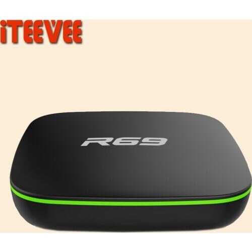 1PC R69 Android 7.1 TV Box DDRIII 1GB 8GB H3 Quad-Core 1.5GHZ Wifi 802.11