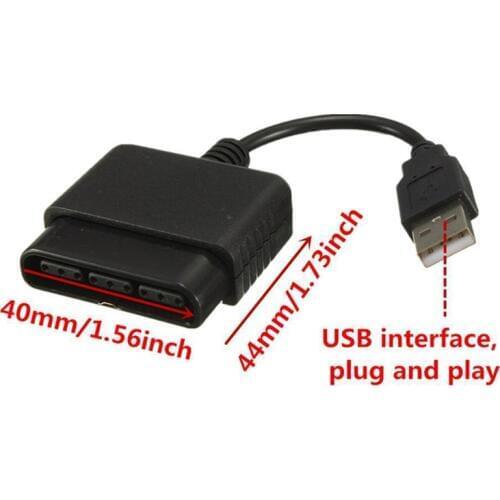 For PS1 PS2 Dualshock 2 Joypad GamePad to 3 PS3 PC USB Games Controller Adapter Converter Cable without Driver