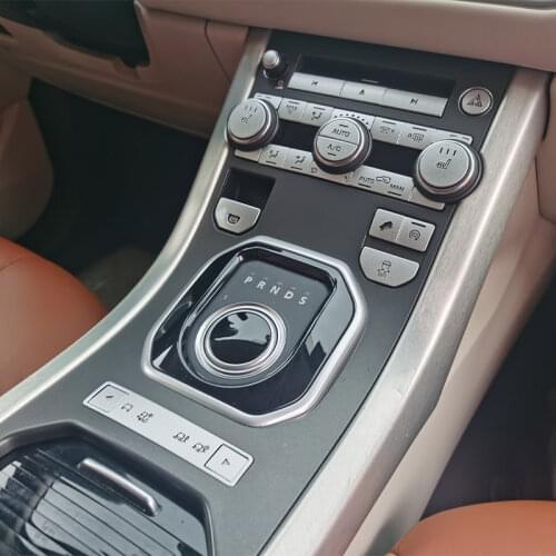 4pcs Chrome Interior Door Handle Bowl Trim Car Sticker For Range Rover Evoque 2011-2015 Accessory For Left Hand Driver