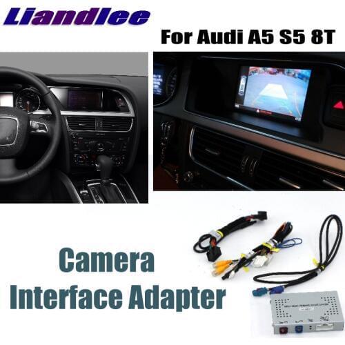 Liandlee Parking Camera Interface Reverse Back Up Camera Kits For Audi A5 S5 8T MMI Display Upgrade