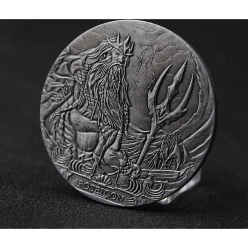 Sea King Poseidon Commemorative coin souvenir coins Gifts Crafts Collection drop shipping