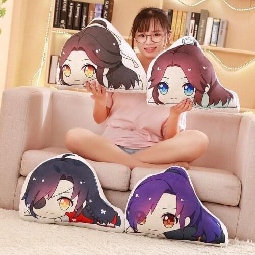 Tian Guan Ci Fu Anime Manga Peripherals Plushies Cartoon Q Version Two Dimensions Kawaii Cushion Pillow Stuffed Plush Toys Doll