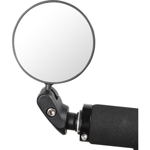 Hot Bicycle Rearview Mirror Foldable Mirror 360-Degree Rotating Lens for Mountain and Road Bicycle