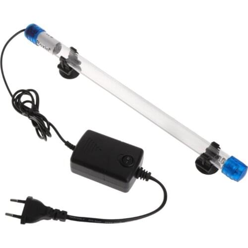 Aquarium UV Light EU Fish Tank Sterilizer Ultraviolet Lamp Submersible 5W/7W/11W