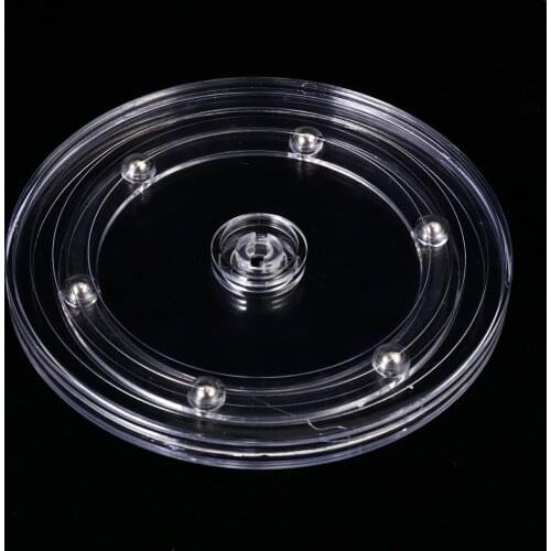 6 Inches Rotating Cake Turntable Creative Revolving Cake Making Stand Platform Cake Decorating Workbench for Cake Shop Home