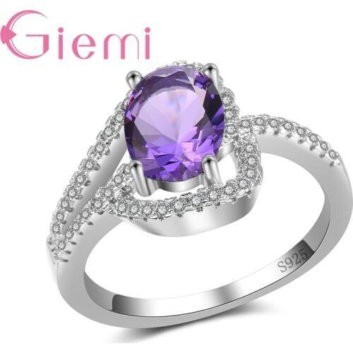 Pure 925 Sterling Silver Female Bauges Statement Simple Finger Rings for Women Engagement Daily Bijoux Female Anillos