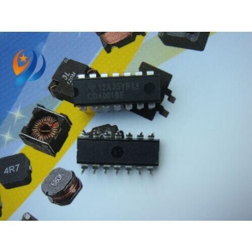 100PCS CD4001BE DIP14 CD4001 DIP 4001BE DIP-14 new and original IC