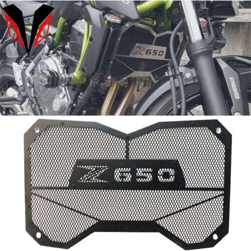 2021 Motorcycle Accessories Radiator Grille Guard Protection Water Tank Guard for Kawasaki Z650 Z 650 Ninja 650 2017+ 2019 2020