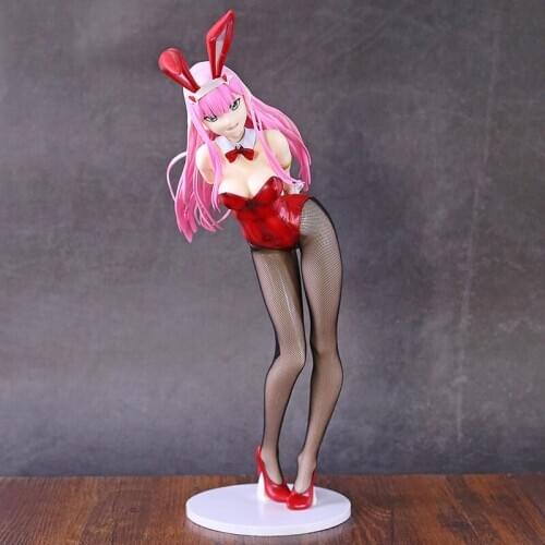 Anime Darling In The Franxx Zero Two Kirigiri Kyouko Bunny Girl Action Figure Toy PVC Sexy Girl Figures Collectible Model Dolls