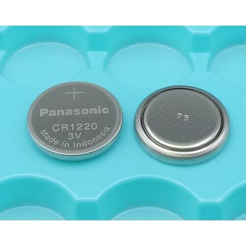 20pcs/lot Panasonic CR1220 3V Lithium Batteries Camera Watch Car Remote Control CR 1220 BR1220 DL1220 Button Coin Battery Cell