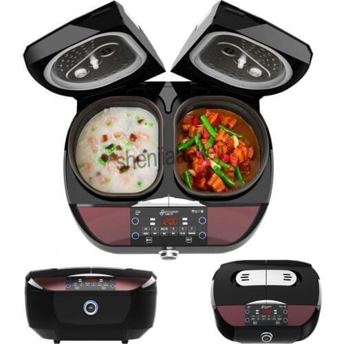 D2 Smart Dual Liner kitchenware double bile intelligent 9L automatic household can be timed Multi-function rice cooker 220-240v