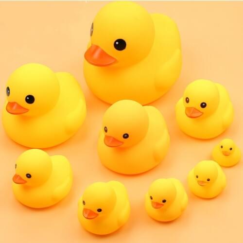 Baby Toy Bath Float Rubber Duck Beach Swim Kawaii Cute Water Toy for Children Yellow Duck Funny Birthday Gift Girl Boy Kids
