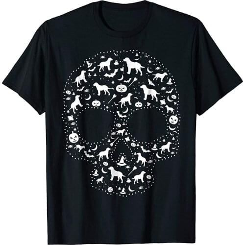 Pooch Sugar Skull T-shirt cute Chesapeake Bay Retriever Dog
