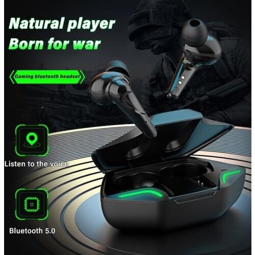 Winner Gaming Earbuds 65ms Low Latency TWS Bluetooth Earphone with Mic Bass Audio Sound Positioning PUBG Wireless Headset