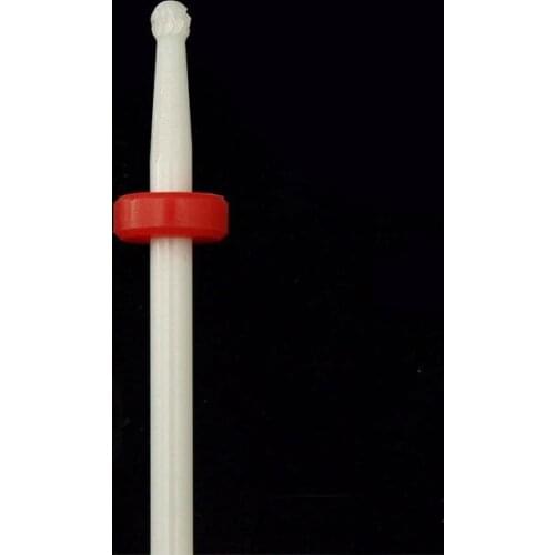 EasyNail~1Pcs Ball shape Ceramic Nail Drill Bits Mill Cutter Nail Files Nail Electric Drill Manicure Device Machine Accessory