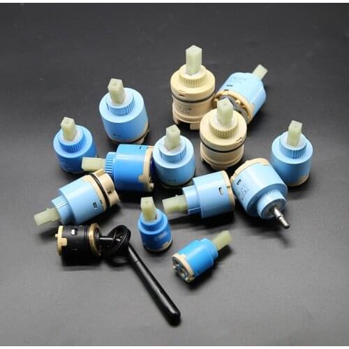 Tap Mixingspool Valve 25mm/35mm/40mm Ceramic Cartridge Faucet Cartridge Mixer Kitchen Bath Basin Shower Faucet Accessories