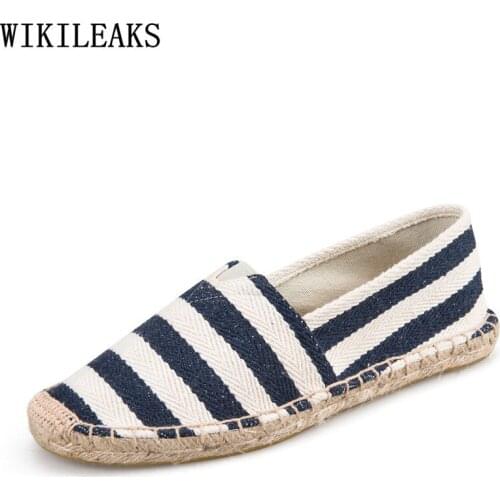 Loafers Men Canvas Shoes Non-leather Casual Shoes Fisherman Espadrilles Men Luxury Designer Shoes Zapatos De Mujer Zapatos