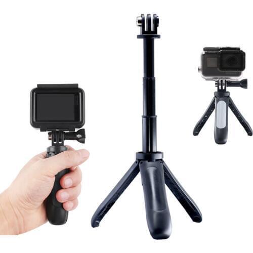 PATCHSKY mini selfie stick extension pole tripod monopod for GOPRO HERO 7 6 5 OSMO ACTION XIAOYI 4k,SJCAM insta360 sport camera