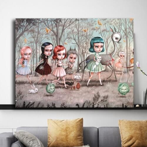 Marion Peck Wall Art Canvas Posters Prints Painting Wall Pictures For Bedroom Home Decor Artwork