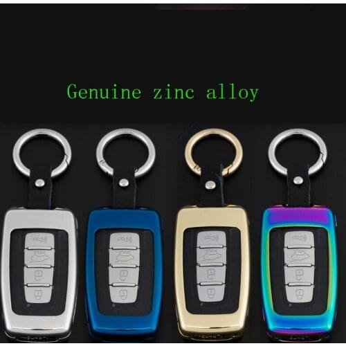 New Pattern Car Key Case Key Chain Bag Genuine zinc alloy for Kia sportage K2 K5 IX 35 Accessories