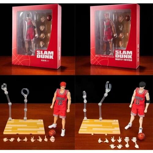 GREAT TOYS Dasin Anime Slam Dunk Sakuragi Hanamichi Action Figure GT Model Gift Toy Doll