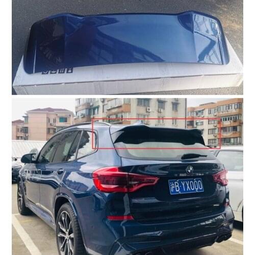 New High Quality ABS Paint Rear Trunk Lip Roof Spoiler Top Wing Fits For BMW X3 G01 G08 2018 2019 2020 2021