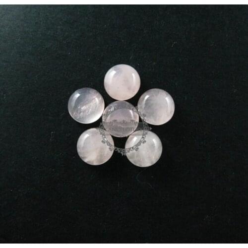 10mm round pink ring earrings cabochon settings speical cabs jewelry findings supplies 4110089