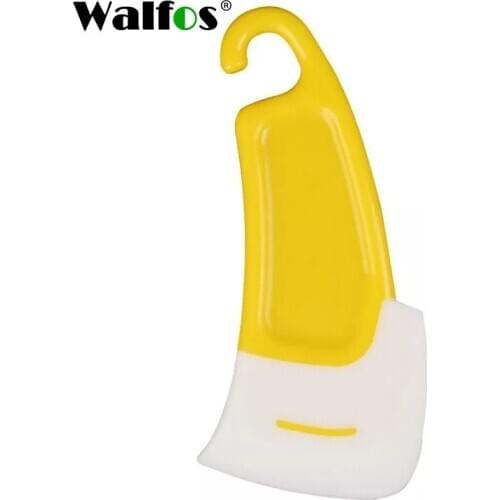 Walfos Pan Cleaning Scraper Silicone Kitchen Spatula Cake Baking Tool Pastry Spatulas
