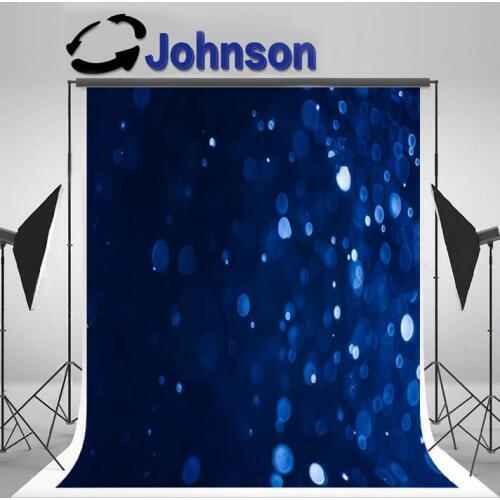 Light blue Bokeh background High quality Computer print wall backdrop