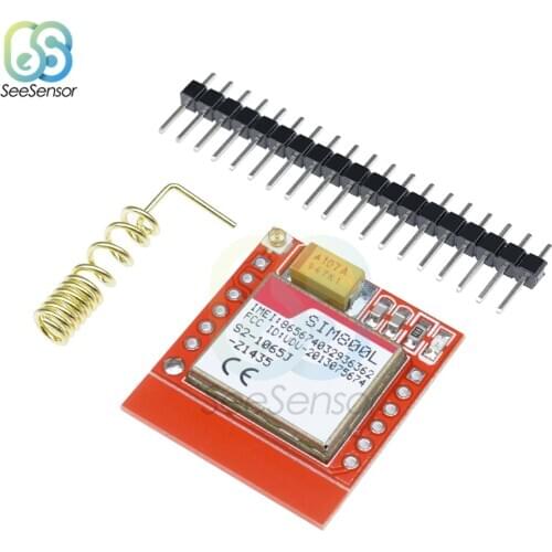 1pcs Smallest SIM800L GPRS GSM Module MicroSIM Card Core BOard Quad-band TTL Serial Port