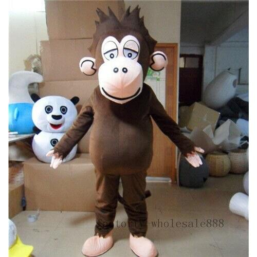 2019 Halloween Gorilla Monkey Mascot Costume Fancy Dress Birthday Party Adults Interesting Funny Cartoon Character Clothing Gift